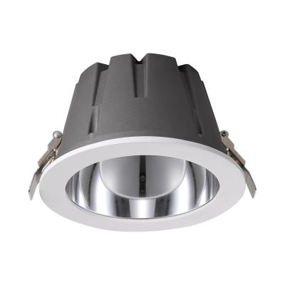 China New Design 10W 15W 25W 35W 45W 55W Embeded IP65 Led Cob 5 Years Warranty Die Cast Aluminum Round Recessed Commercial Spot Downlight for sale