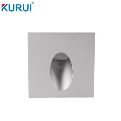 China Modern Design Residential Indoor Aluminum Body Recessed Step Light for sale