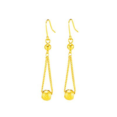 China TRENDY Long Wire Tassel Drop Earrings For Women Women Fine Ear Jewelry Hanging Pendientes for sale