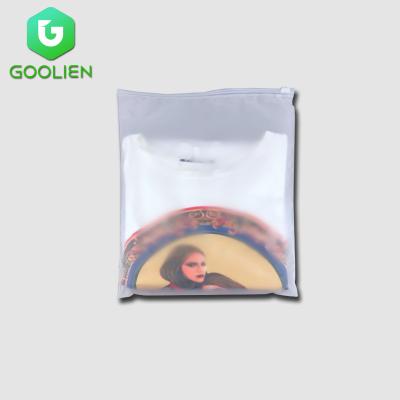 China 100% Biodegradable Biodegradable CPE Waterproof Custom Printing Frosted Small Ziplock Bags for sale