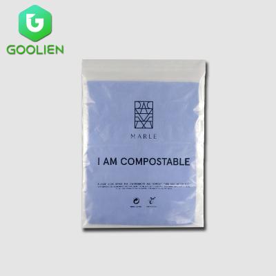 China 100% OK Bag Compost Bag 100% Biodegradable Biodegradable Cornstarch Self Adhesive Biodegradable Bag 100% Pouch for sale