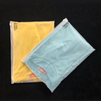 China Wholesales Cheap Custom Sealable Plastic Bags Recyclable For Clothing Bags Recycling Clothes Bag for sale