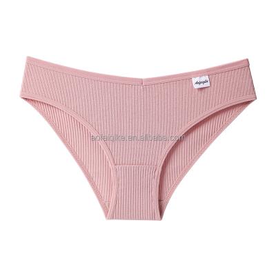 China Wholesale Anti-static Bikini Ladies Underwear Yarn Female Briefs High Quality Breathable Women's Cotton Sexy Panties for sale