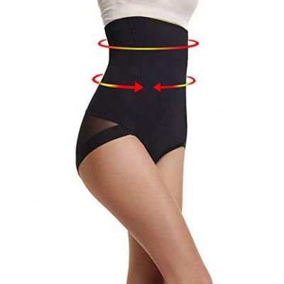 China Breathable High Waist Briefs Shapewear for Women Mesh Slimming Shaping Girdle Underwear Tummy Control Panties for sale