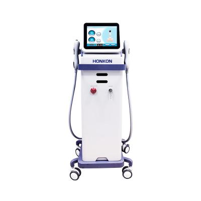 China HONKON Weight Loss New Product Cooling Monopolar Radio Frequency Technology Face Lifting Machine for sale