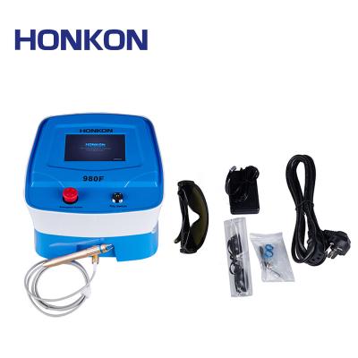 China CE 980 Nm Medical Diode Laser Lesion Removal Machine Spider Vine Vascular Removal Of Blood Vessels Removal HONKON for sale