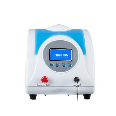 China Hair Removal Honkon 1064nm/532nm Vertical Tattoo Removal ND YAG Laser Q Switched Machine for sale