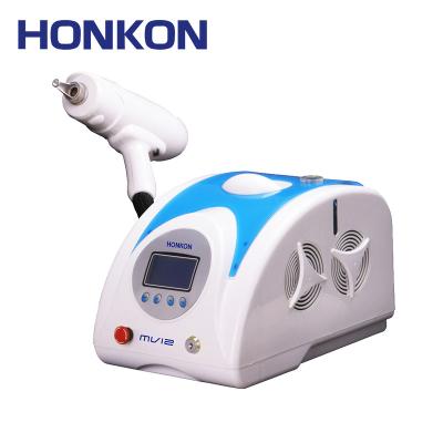 China HONKON Factory Price Q-switch Portable ND Yag Laser Tattoo Removal Beauty Machine for sale