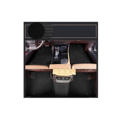 China Customized Luxury Car Interior Accessories Leather Material All Around Car Floor Mat 4 Piece Set For Lexus for sale