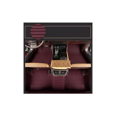 China 2021 Hot Sale 4 Piece New Luxury Leather Car Mat Accessories Set For Lexus for sale