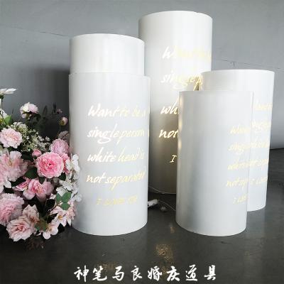 China Hotel .restaurant .banquet. Home.wedding new wedding props letter dessert table birthday party dessert table light cake stand for sale