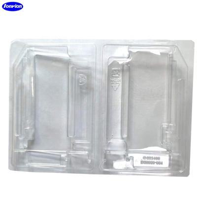 China Recyclable plastic box packaging for internal card for sale