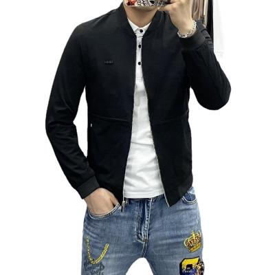 China 2021 New Korean Men's QUICK-DRY Stand-collar Spring Jacket And Casual Men's Coat Trend Ins Spring And Autumn Slim Jacket for sale