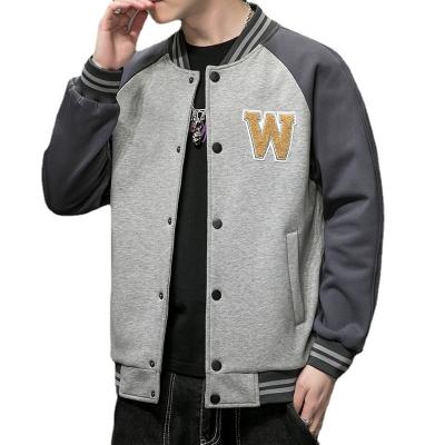 China New QUICK DRY autumn jacket men's teen stand collar hoodie men's coat Korean thin baseball casual jacket for sale