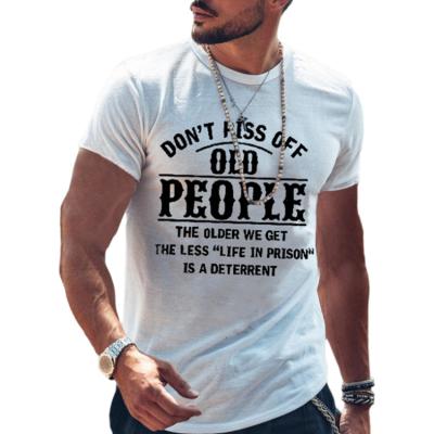 China Men's Anti-Wrinkle Summer Amazon Men's White Monogrammed Short Sleeve Monogrammed T-shirt Style Bottom Slim European Shirt for sale