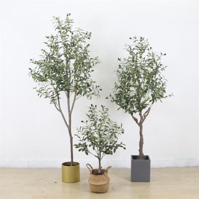 China Colors: Wholesale Green Artificial Trees for Home Decor, Artificial Olives for Home Office Mall and Store Decoration Trees for sale