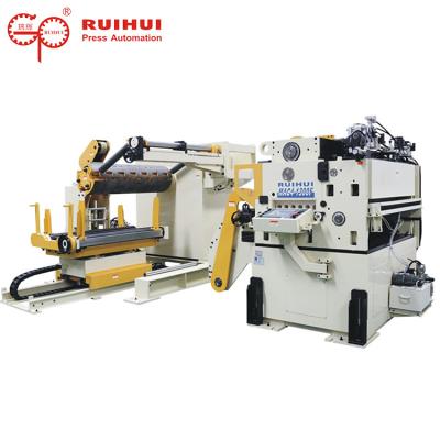 China Servo Motor Driven Decoiler Straightening Auto Feeder Horizontal Movement Power for sale