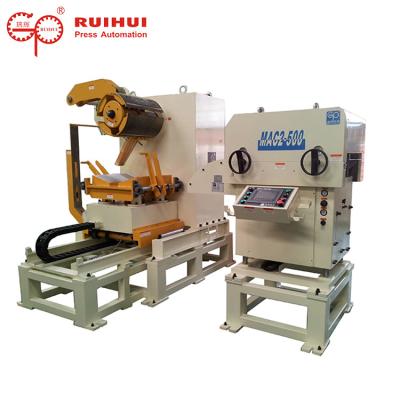 China Servo Straightener Decoiler Steel Coil Handling Equipment For Metal Sheet for sale