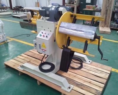 China Hydraulic Steel Coil Uncoiler Double Head / Single Head Uncoiler for sale