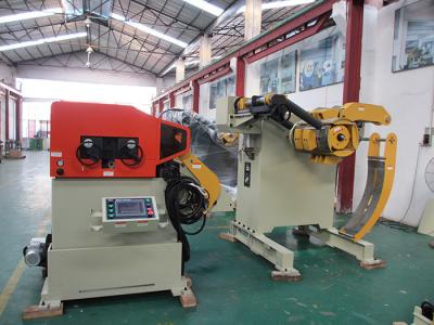 China Hardware Auto Parts Processing Steel Coil Uncoiler Stamping And Leveling Machine for sale