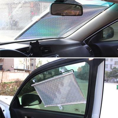 China Durable Automatic Retractable Car Shade Retractable Car Telescopic Sunshade Sun Shade Side Window Shutter Block Car Curtain for sale