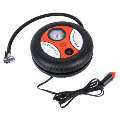 China Inflate Air Products Heavy Duty 12V Tire Inflator Household Emergency Car Tire Air Compressor Portable Inflator Pump For Sale for sale