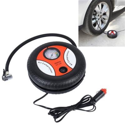 China Inflate Air Products Household 260PSI Heavy Duty Portable Emergency Car Tire Air Compressor Hand Inflator Pump For Sale for sale