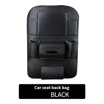 China Luxury Professional Custom Car Backseat Organizer Box Leatherwear Storage Auto Box for sale