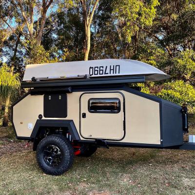 China Travel trailer new style off road camper tailer caravan camping trailer off road travel trailer for sale for sale