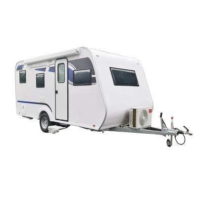 China Chinese Professional Travel Trailer Manufacturer Various Styles Texture Alloy Caravan Trailer for sale