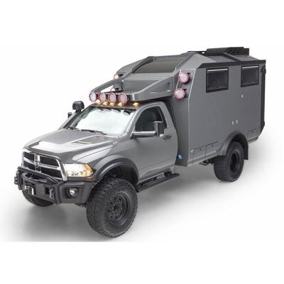 China US Standard Medium Heavy Duty RV Pickup Truck Offroad Campers For Customized for sale