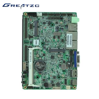 China 2 LAN Intel Atom N2600 Dual Core 3.5 Inch Motherboard With LVDS 6 USB 6 COM MPICE MSATA for sale