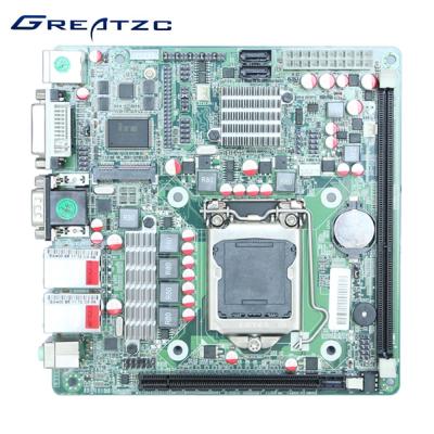 China ATX Power Intel H61 LGA1155 Motherboard , Mini ITX Motherboard H61 I3 I5 I7 for sale