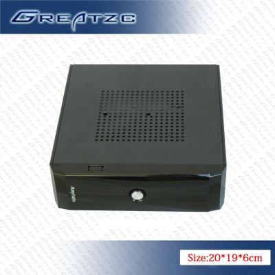 China Ordenador de la PC del átomo D525 VGA de Intel mini con 4 el puerto de la consola del LAN 2 USB 1 en venta