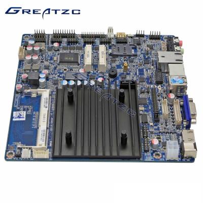 China Bay Trail Celeron J1900 CPU Fanless Motherboard , Mini ITX Industrial Motherboard for sale