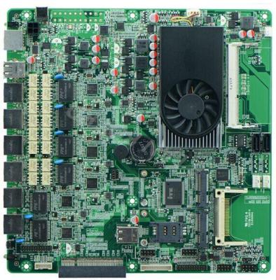 China Celeron Dual - Core 1037u motherboard with onboard cpu Fan Version for sale