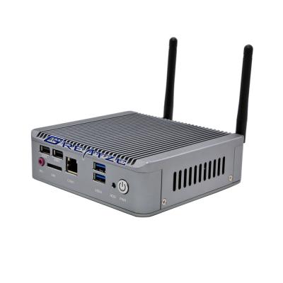 China 2 LAN Ports Nano Mini PC Mini PC With 3G/4G Module Onboard CPU 10W for sale