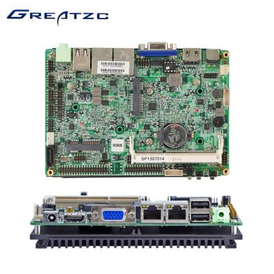 China Doppelindustrielles ATOM N2800 Motherboard 3,5 Zoll lan mit 6 COM/6 USB zu verkaufen