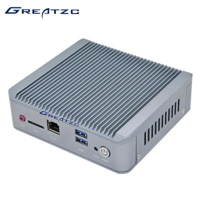 China J1900 Nano Minipc van de Vierlingkern, de Industriële PC-Legering van het Computer Volledige Aluminium Shell Te koop