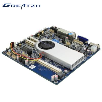 China Placa madre fina industrial del ITX de la CPU de Intel I5-5200U MINI con 2 puertos Ethernet en venta