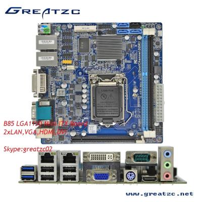 Κίνα Μητρική κάρτα υποδοχών LGA1150 της Intel συνήθειας B85 για όλους σε μια μηχανή προς πώληση