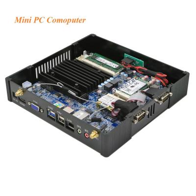 China Fanless Fanless Industrial Computer J1900 Quad - Core , Mini ATX Computer Max 8 GB RAM for sale