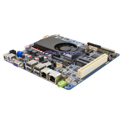 China Mini tablero de la posición del poder de COM DC 8-36V de la placa madre 6 del wifi del itx del grado industrial en venta