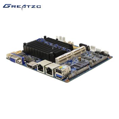 China Industry Fanless N2807 intel bay trail motherboard With 6 COM , LVDS  HDMI Display for sale