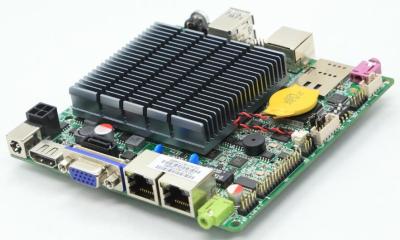 China LVDS Nano ITX Industrial PC Motherboard Dual LAN Quad Core J1900 CPU for sale