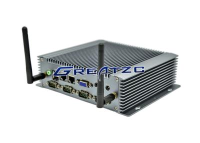 China INTEL NM70 Industrial Embedded Computer With 6 COM RS232 , I5 3337U CPU Fanless for sale