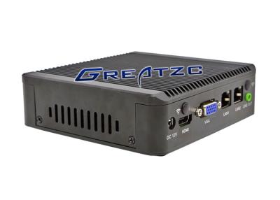 China Tarjeta de red industrial Fanless dual del gigabit del ordenador 2 RTL 8111F del NIC, CPU J1800 en venta