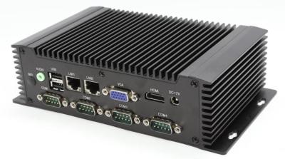 China Dual LAN ATOM Processor Mini PC Computer , Embedded Industrial PC 6 COM , 2* RJ45 Lan Ports for sale