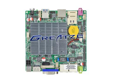 China Industrielles Grad-Viererkabel-Kern CPU J1900 Mikroitx-Motherboard mit 2 NIC, Fanless Entwurf zu verkaufen