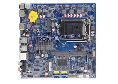 中国 産業等級fanless小型ITXマザーボードH110チップセットLGA1151プロセッサ 販売のため